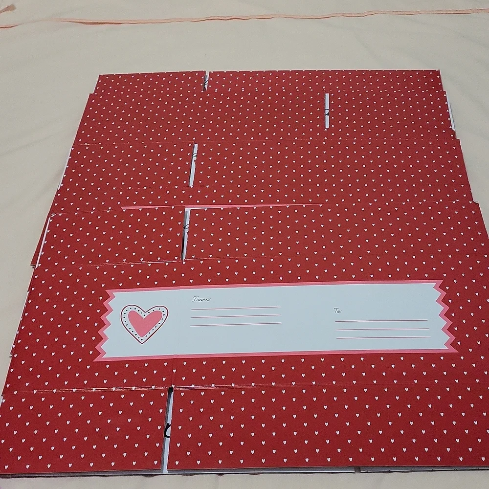 4 Valentine's Cardboard Boxes